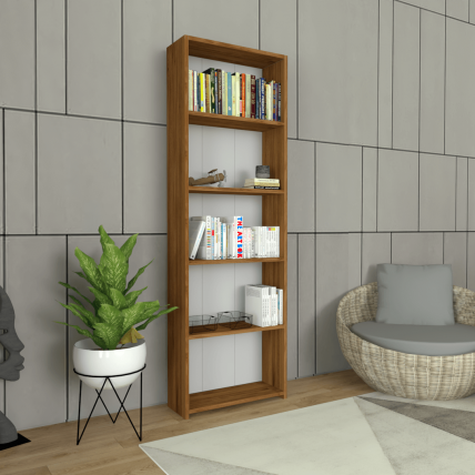 Aversa Kitaplık Ceviz