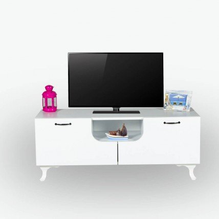 Como Çekmeceli Tv Ünitesi Beyaz