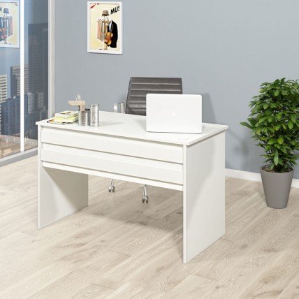 Messina Çalışma Masası Beyaz-Beyaz Messina Çalışma Masası Beyaz-Beyaz