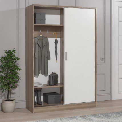 Napoli Sürme Kapaklı Portmanto Cordoba-Beyaz Napoli Sürme Kapaklı Portmanto Cordoba-Beyaz