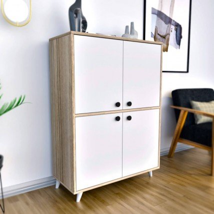 Teramo Çok Amaçlı Dolap Cordoba-Beyaz